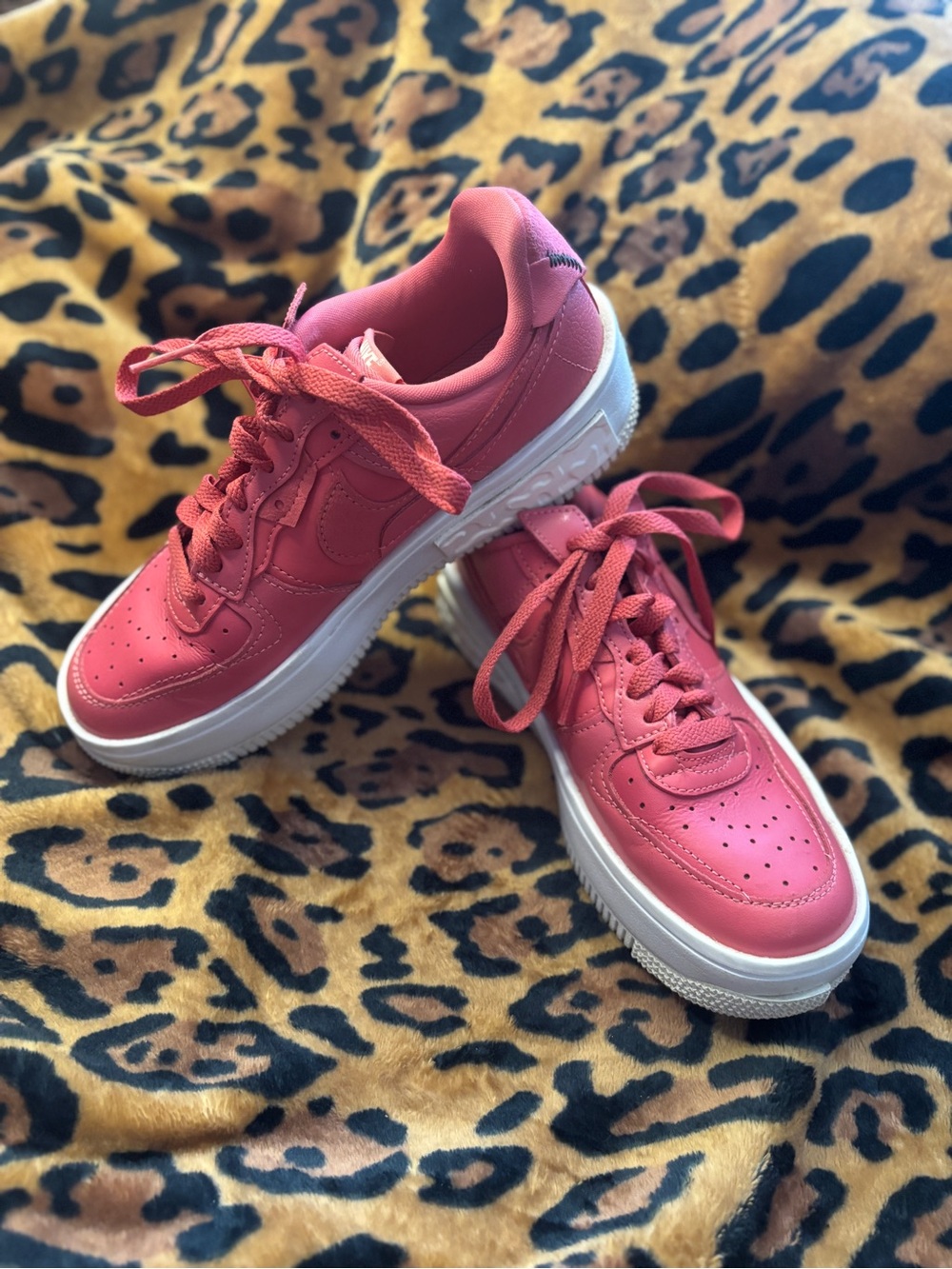 Nike Coral Pink Chunky Sneakers